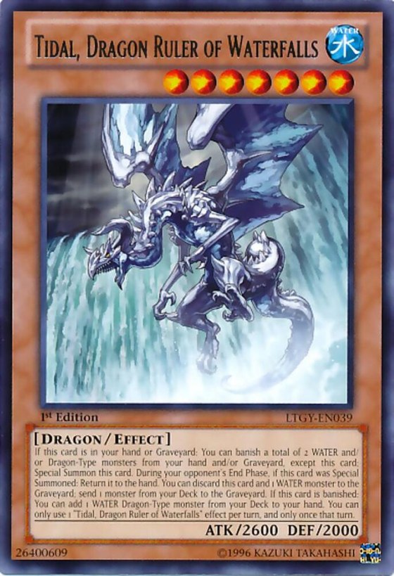 Tidal, Dragon Ruler of Waterfalls - 1st Edition