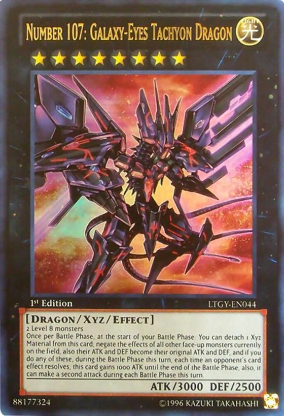 Number 107: Galaxy-Eyes Tachyon Dragon - Unlimited