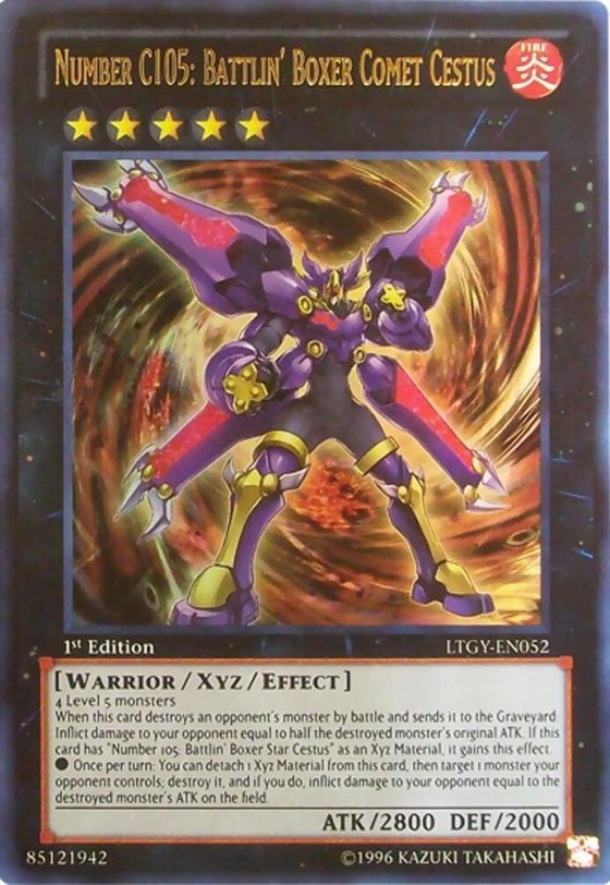 Number C105: Battlin' Boxer Comet Cestus - Unlimited