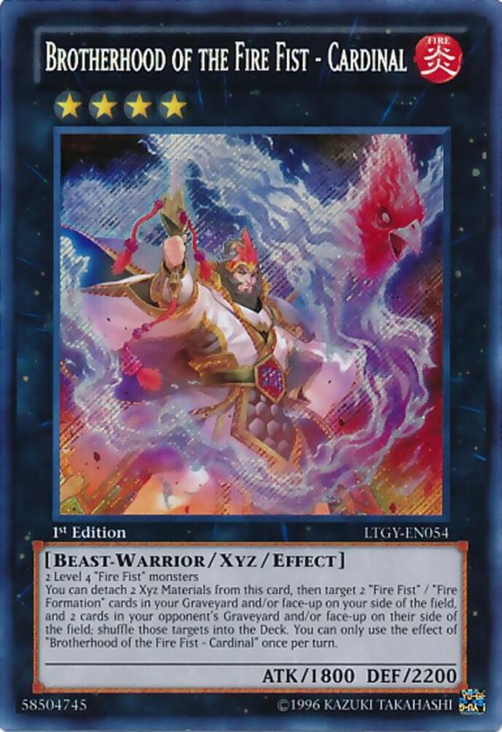 Brotherhood of the Fire Fist - Cardinal - Unlimited