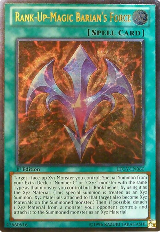 Rank-Up-Magic Barian's Force - Utr First Edition