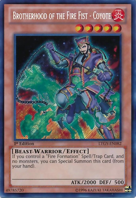 Brotherhood of the Fire Fist - Coyote - 1st Edition
