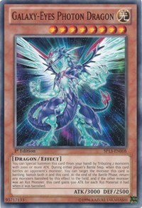 Galaxy-Eyes Photon Dragon - 1st Edition