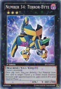 Number 34: Terror-Byte - Starfoil First Edition