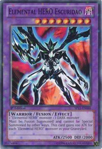 Elemental HERO Escuridao - Starfoil First Edition