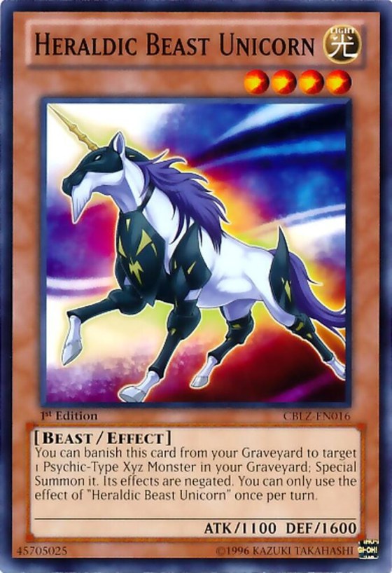 Heraldic Beast Unicorn - Unlimited