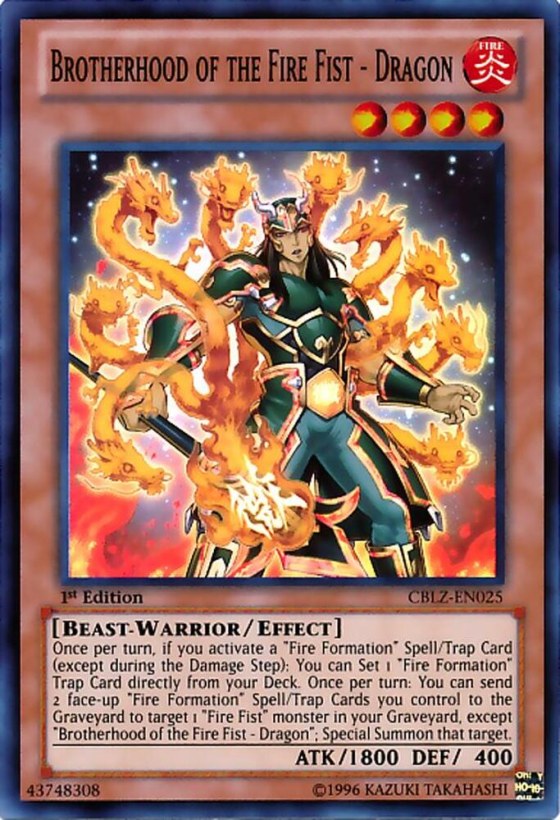 Brotherhood of the Fire Fist - Dragon - Unlimited
