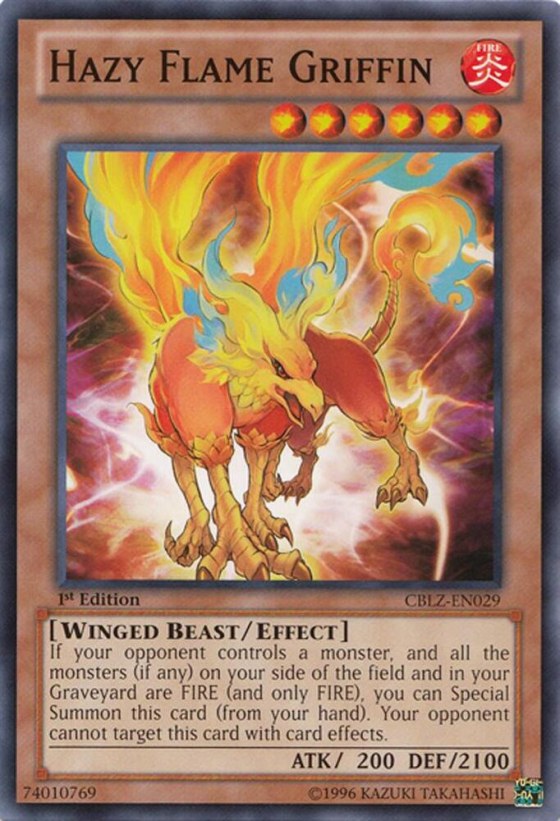 Hazy Flame Griffin - 1st Edition