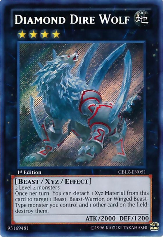 Diamond Dire Wolf - 1st Edition