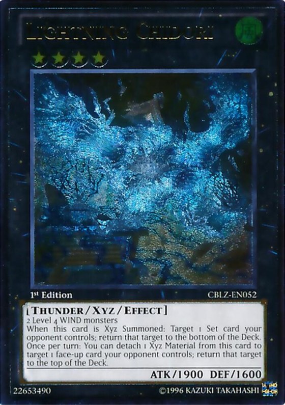 Lightning Chidori - Utr First Edition