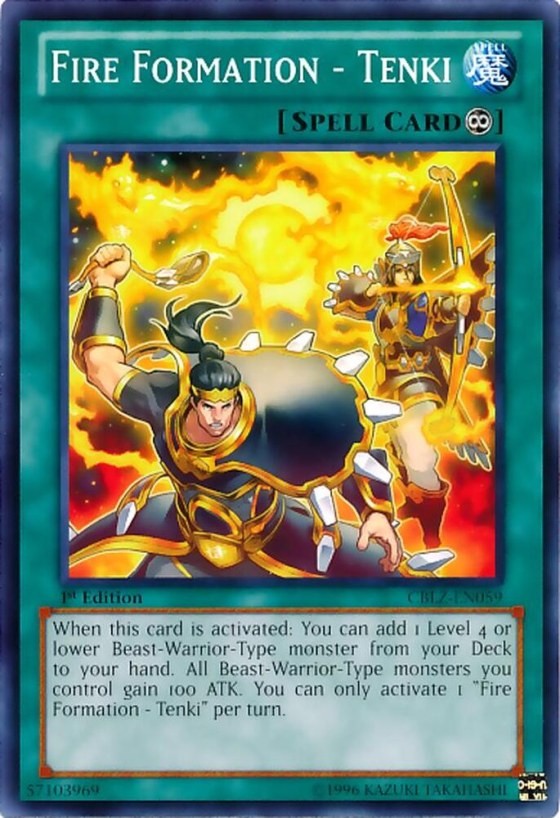 Fire Formation - Tenki - 1st Edition
