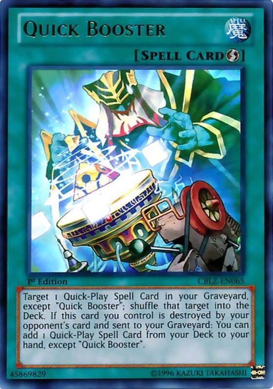 Quick Booster - 1st Edition