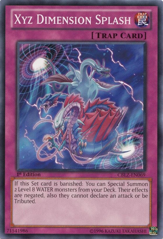 Xyz Dimension Splash - 1st Edition