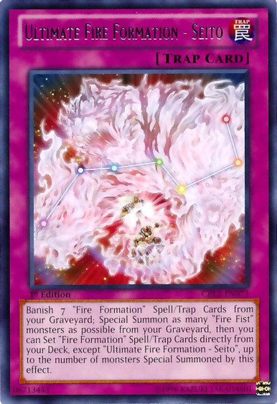 Ultimate Fire Formation - Seito - 1st Edition