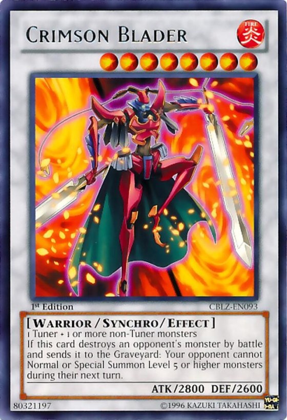 Crimson Blader - 1st Edition