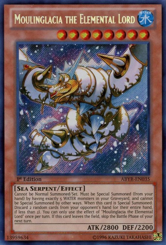 Moulinglacia the Elemental Lord - 1st Edition
