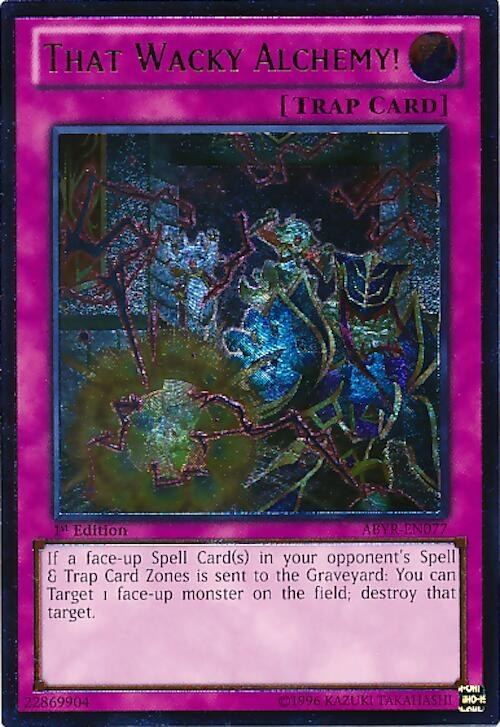 That Wacky Alchemy! - Utr Unlimited