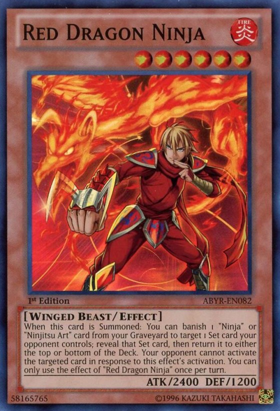 Red Dragon Ninja - 1st Edition
