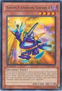 Toon Cannon Soldier - 1st Edition