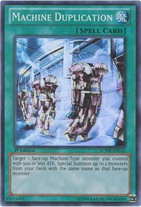 Machine Duplication - 1st Edition