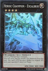 Heroic Champion - Excalibur - Ghost Rare First Edition