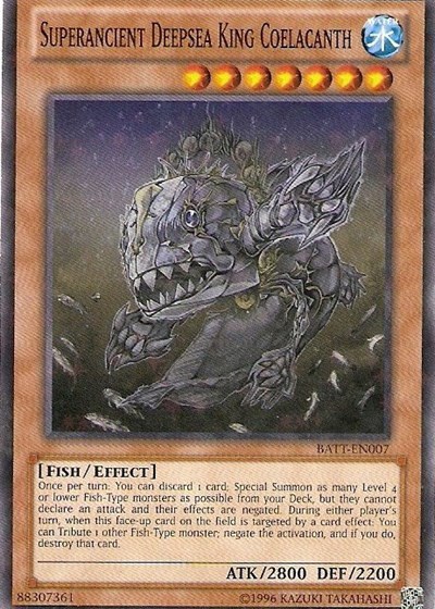 Superancient Deepsea King Coelacanth