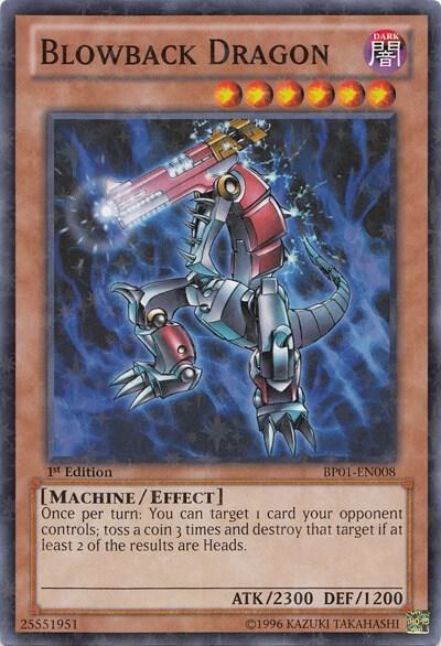 Blowback Dragon - Starfoil First Edition
