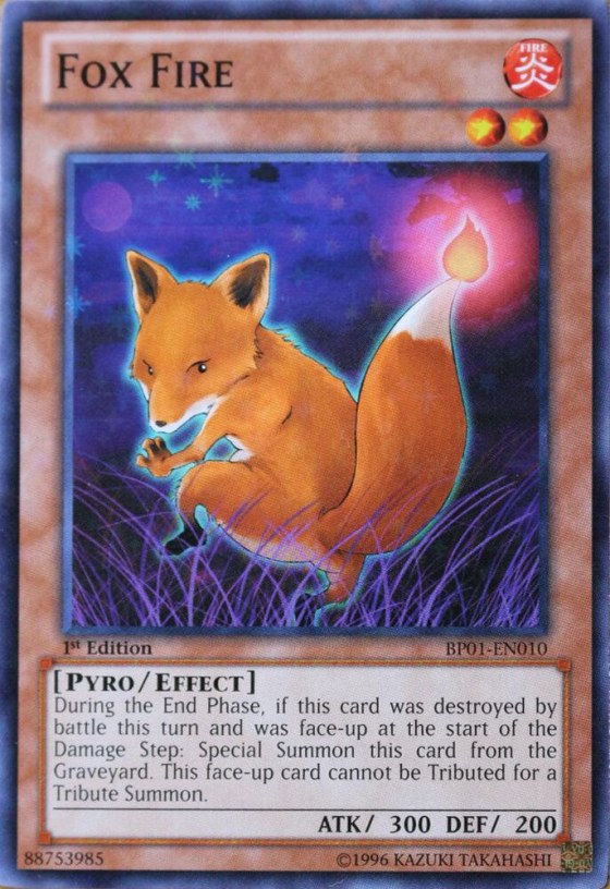 Fox Fire - Starfoil First Edition