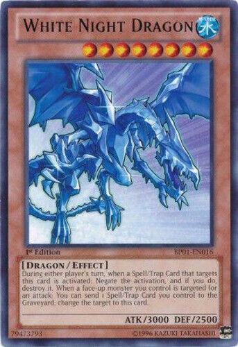 White Night Dragon - Starfoil First Edition