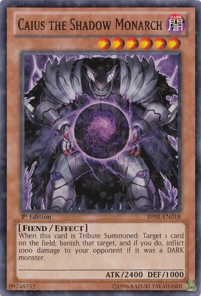 Caius the Shadow Monarch - Starfoil Unlimited