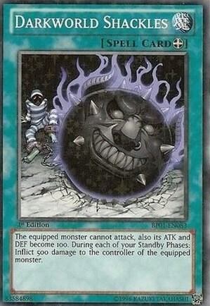 Darkworld Shackles - Starfoil First Edition