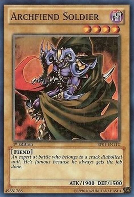 Archfiend Soldier - Starfoil First Edition