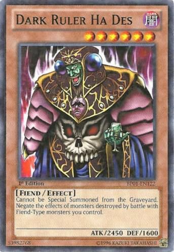 Dark Ruler Ha Des - Starfoil First Edition