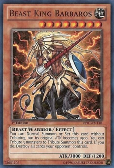 Beast King Barbaros - Starfoil First Edition