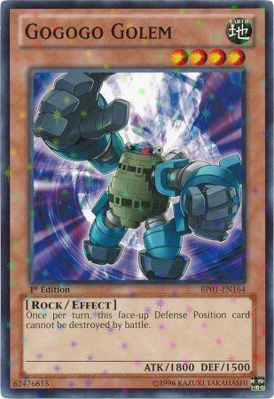 Gogogo Golem - Starfoil First Edition
