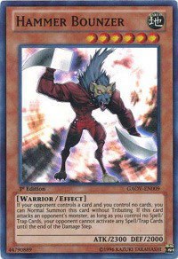 Hammer Bounzer - 1st Edition