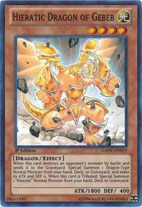 Hieratic Dragon of Gebeb - Unlimited