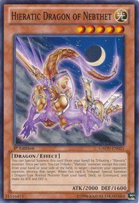 Hieratic Dragon of Nebthet - 1st Edition