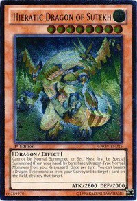 Hieratic Dragon of Sutekh - Utr First Edition