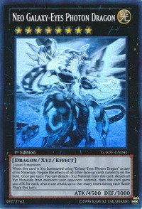Neo Galaxy-Eyes Photon Dragon - Ghost Rare First Edition