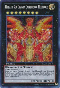 Hieratic Sun Dragon Overlord of Heliopolis - 1st Edition