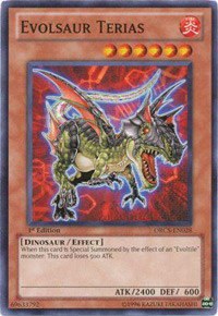 Evolsaur Terias - 1st Edition