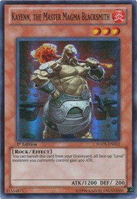 Kayenn, the Master Magma Blacksmith - Unlimited