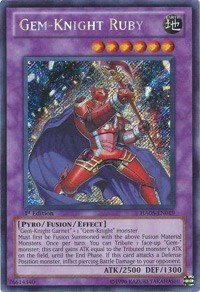 Gem-Knight Ruby - 1st Edition