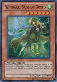 Windaar, Sage of Gusto - 1st Edition