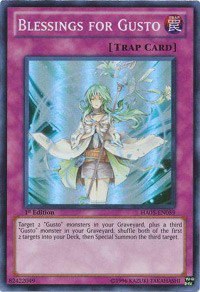 Blessings for Gusto - 1st Edition