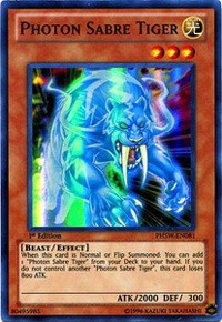 Photon Sabre Tiger - 1st Edition