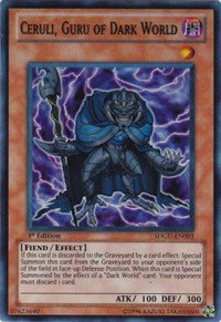 Ceruli, Guru of Dark World - 1st Edition