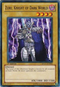 Zure, Knight of Dark World - 1st Edition