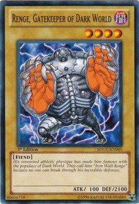 Renge, Gatekeeper of Dark World - 1st Edition